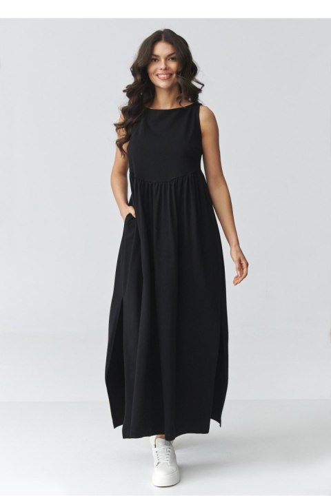 Sukienka Model M932 Black - Makadamia Makadamia