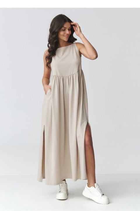 Sukienka Model M932 Light Beige - Makadamia Makadamia