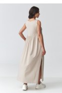 Sukienka Model M932 Light Beige - Makadamia Makadamia