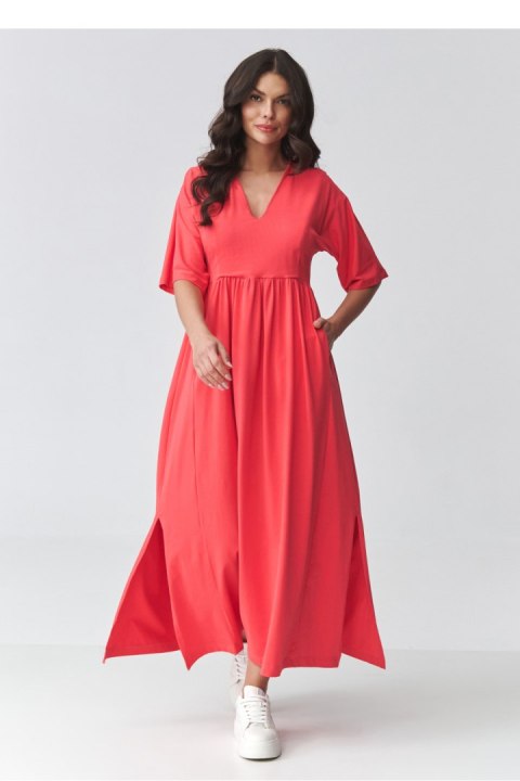 Sukienka Model M933 Coral - Makadamia Makadamia