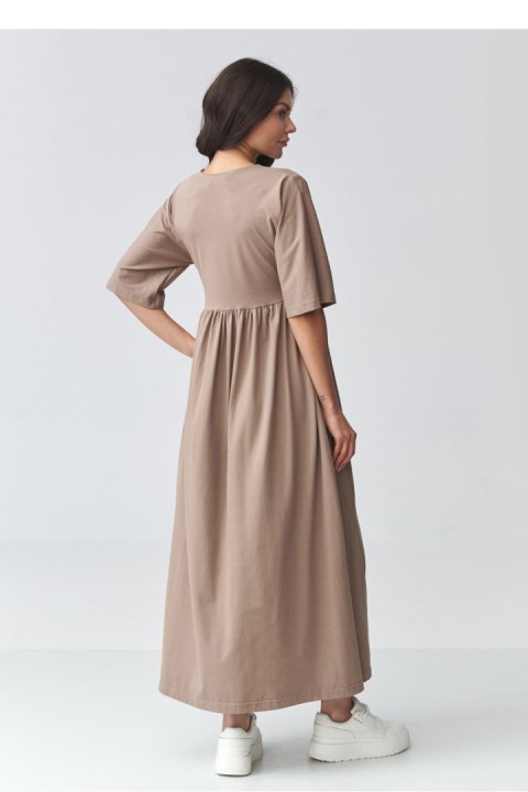 Sukienka Model M933 Mocca - Makadamia Makadamia