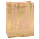 Torba Prezentowa Złote Zdobienia Elegancka 23 x 18 x10cm LEAN Toys
