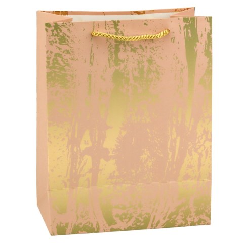 Torba Prezentowa Złote Zdobienia Elegancka 23 x 18 x10cm LEAN Toys