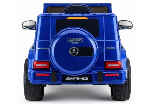 Auto Na Akumulator Mercedes AMG G 63 Niebieski Lakierowany LEAN CARS