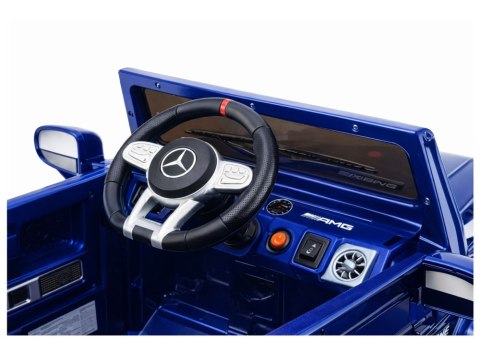 Auto Na Akumulator Mercedes AMG G 63 Niebieski Lakierowany LEAN CARS