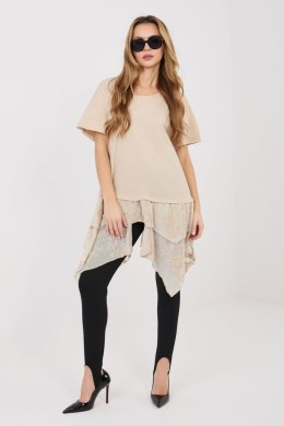 Bluzka Model IT-SK-81869.54 Beige - Italy Moda Italy Moda