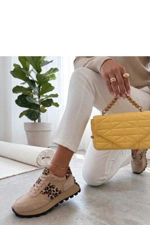 Buty Sportowe Model Filippo DP7112/26 BE LEO Beige/Leopard - Solea Solea