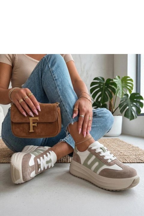 Buty Sportowe Model Filippo DP7516/26 WH BE White/Beige - Solea Solea