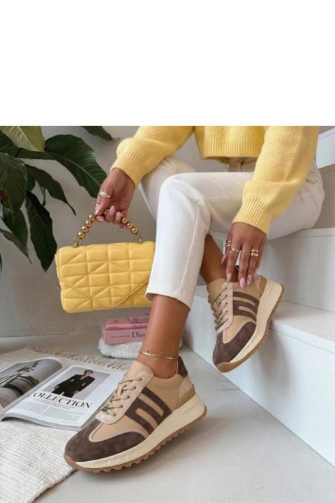 Buty Sportowe Model Filippo DP7733/26 BE Beige - Solea Solea