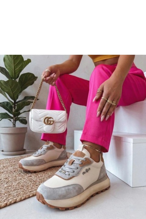 Buty Sportowe Model Filippo DP7754/26 BE BL Beige/Blue - Solea Solea