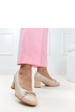 Czółenka Model Cambell 26-19450BG Beige - Solea Solea