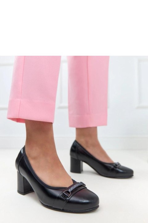 Czółenka Model Cambell 26-19450BK Black - Solea Solea