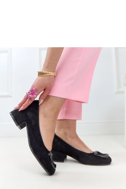 Czółenka Model Potocki 26-12825BK Black - Solea Solea