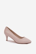 Czółenka Model Sergio Leone 1379 Light Grey - Step in style Step in style