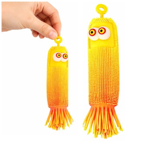Gniotek Sensoryczny Do Odbijania Ściskania Stworek Z Kolcami Świecący LED LEAN TOYS