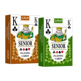 Karty do gry 55 listków Classic Senior Trefl K14917 Trefl Gry