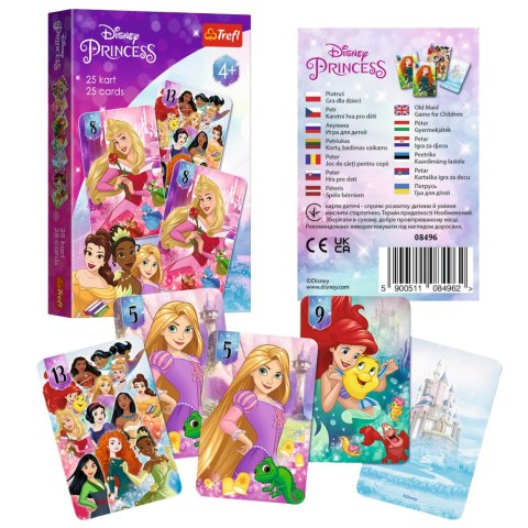 Karty do gry Piotruś Pan - Disney Księżniczki - Trefl 08496 Trefl Gry