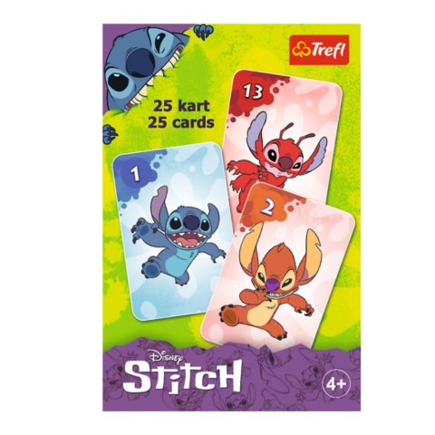 Karty do gry Piotruś Pan - Disney Stitch - Trefl 08978 Trefl Gry