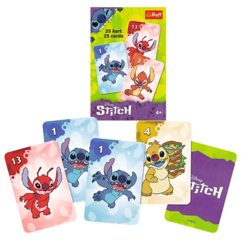 Karty do gry Piotruś Pan - Disney Stitch - Trefl 08978 Trefl Gry