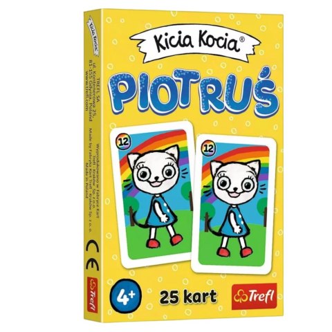 Karty do gry Piotruś Pan - Kicia Kocia - Trefl 08512 Trefl Gry