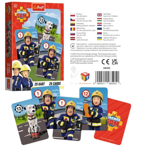 Karty do gry Piotruś Pan - Strażak Sam - Trefl 08505 Trefl Gry
