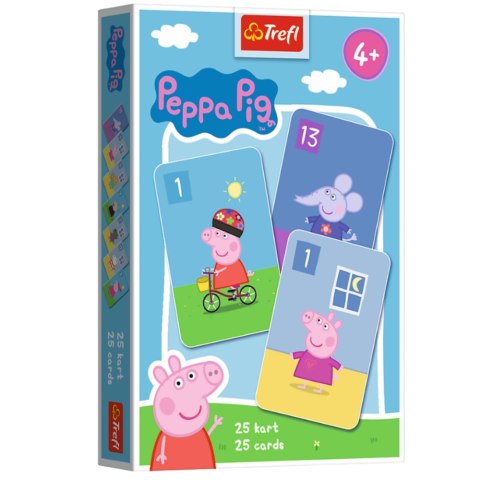 Karty do gry Piotruś Pan - Świnka Peppa - Trefl 08506 Trefl Gry