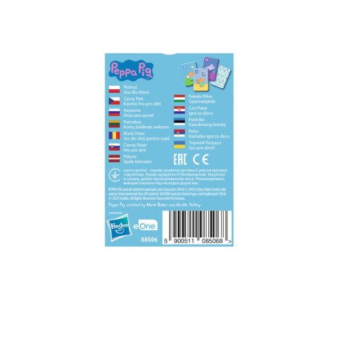 Karty do gry Piotruś Pan - Świnka Peppa - Trefl 08506 Trefl Gry