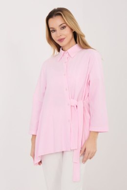 Koszula Damska Model IT-KS-FL10188.27 Light Pink - Rue Paris Rue Paris