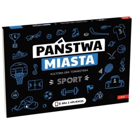 Kultowa Gra Towarzyska Państwa-Miasta Sport Trefl 30067 Trefl Gry