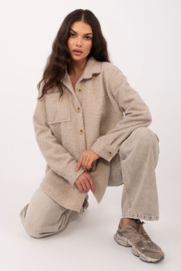 Kurtka Damska Model IT-KR-22292.01 Beige - Rue Paris Rue Paris