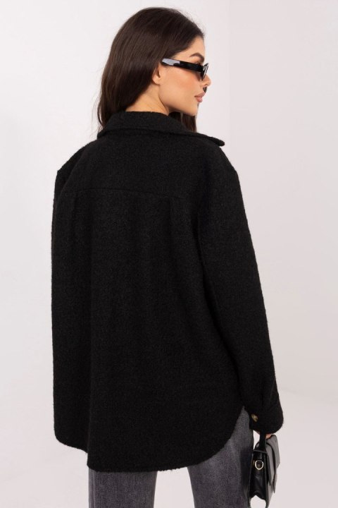 Kurtka Damska Model IT-KR-22292.01 Black - Rue Paris Rue Paris