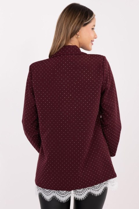 Marynarka Model IT-MA-FL9916-2.12P Bordo - Italy Moda Italy Moda