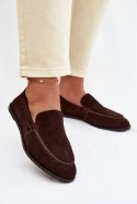 Mokasyny Model Big Star TT274208 Czekolada - Step in style Step in style
