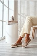 Mokasyny Model Sergio Leone MK097H Gold - Step in style Step in style