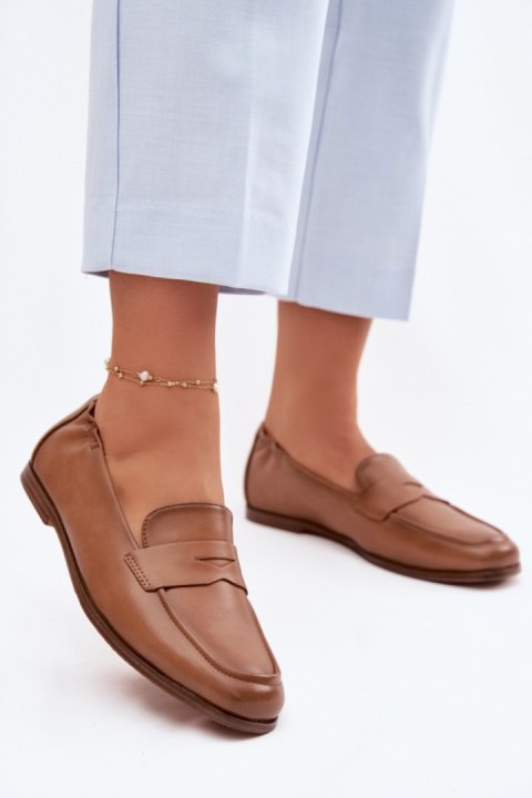 Mokasyny Model Vinceza 18121 Camel - Step in style Step in style