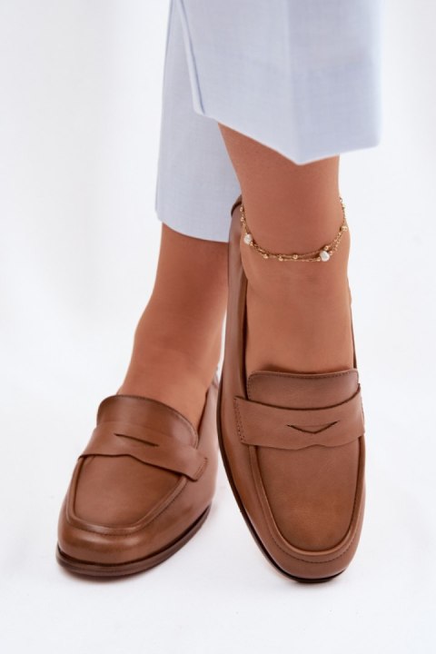 Mokasyny Model Vinceza 18121 Camel - Step in style Step in style