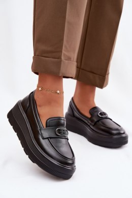 Mokasyny Model Vinceza 39974 Black - Step in style Step in style