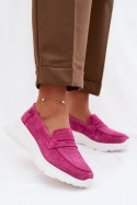 Mokasyny Model Vinceza 79626 Fuksja - Step in style Step in style