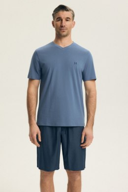 Piżama Męska Model Post 44608 Indygo - Henderson Henderson