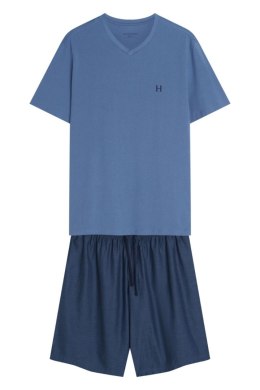 Piżama Męska Model Post 44608 Indygo - Henderson Henderson