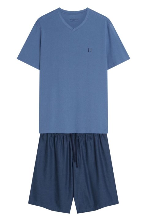 Piżama Męska Model Post 44608 Indygo - Henderson Henderson