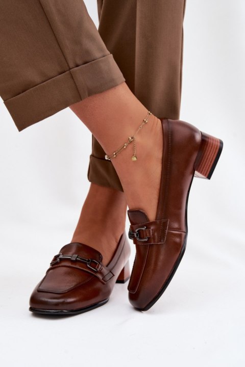 Półbuty Model Vinceza 39978 Brown - Step in style Step in style