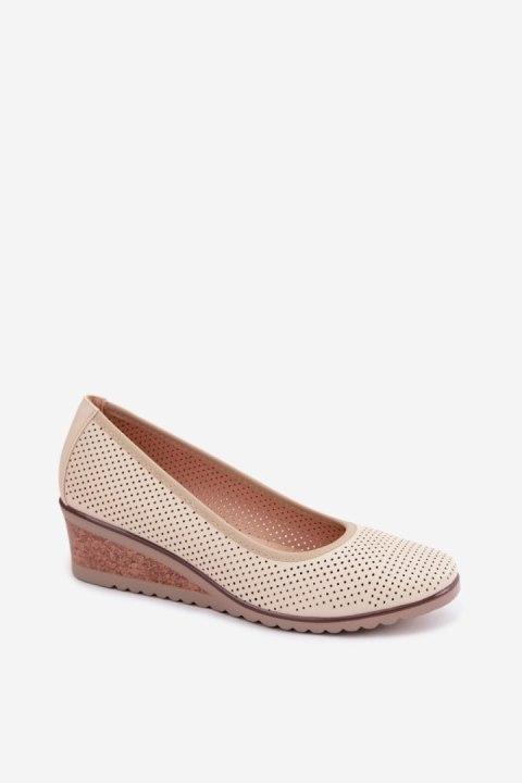 Półbuty Model Vinceza 58629 Light Beige - Step in style Step in style