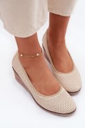 Półbuty Model Vinceza 58629 Light Beige - Step in style Step in style