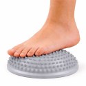 Półkula Sensoryczna Do Masażu Ćwiczeń Równowagi Szara 16 cm LEAN