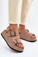 Sandały Model Big Star TT274235 Beige - Step in style Step in style