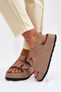 Sandały Model Big Star TT274235 Beige - Step in style Step in style