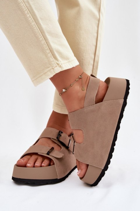 Sandały Model Big Star TT274235 Beige - Step in style Step in style