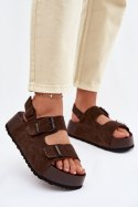 Sandały Model Big Star TT274236 Czekolada - Step in style Step in style
