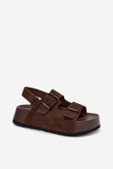 Sandały Model Big Star TT274236 Czekolada - Step in style Step in style